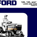 Ford Tractor 125, 145, 165 Operator’s Manual