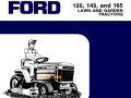 Ford Tractor 125, 145, 165 Operator’s Manual
