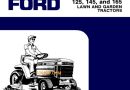 Ford Tractor 125, 145, 165 Operator’s Manual