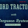 Ford Tractor 1940 User Instruction Manual