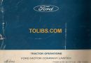 Ford Tractor 2000 / 3000 / 4000 / 5000 Operator’s Manual