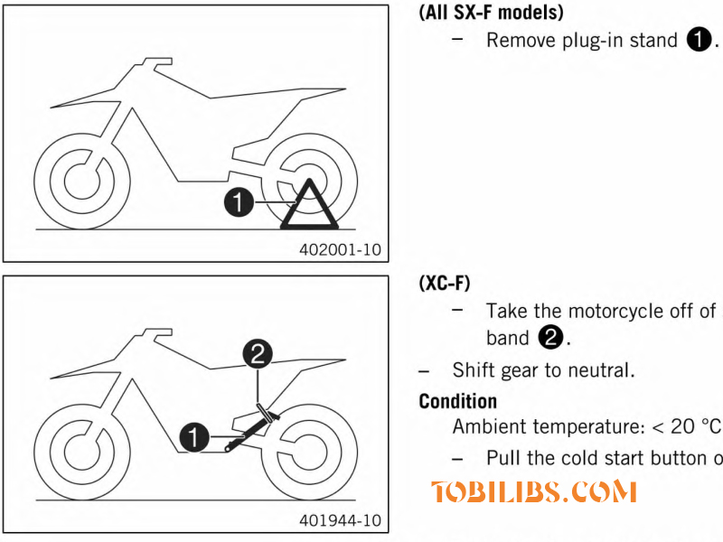 KTM 450 SX-F XC-F Workshop Manual 2014