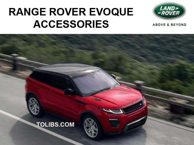 RANGE ROVER EVOQUE ACCESSORIES