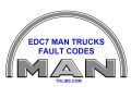 EDC7 MAN Trucks fault codes listed