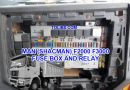 Man Shacman f2000 f3000 Fuse Box and Relay