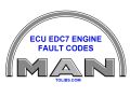 MAN Trucks ECU EDC7 Engine Fault Codes List