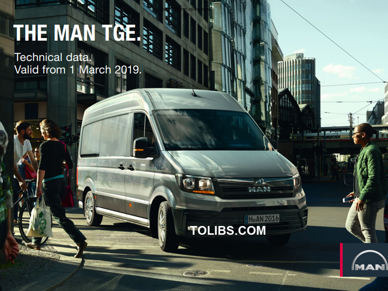 THE MAN TGE Technical data