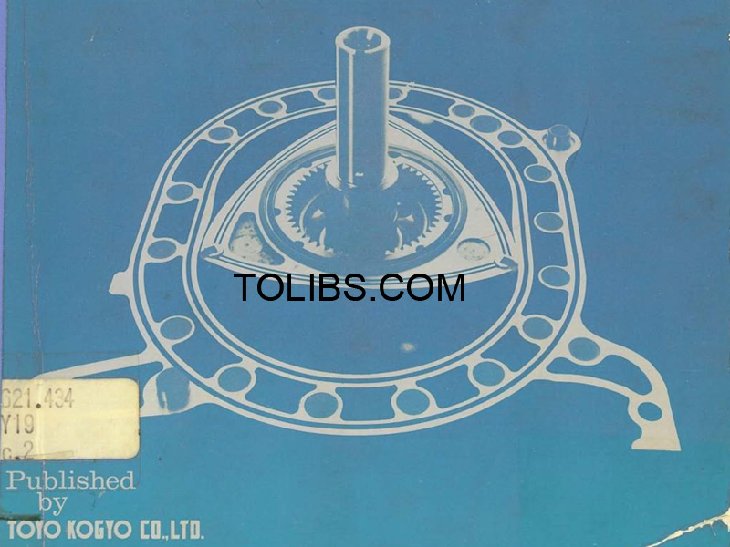 Mazda Rotary Engine Workshop Manual 1971 and 1981
