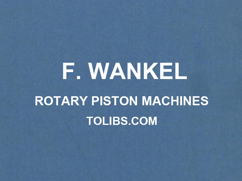 Mazda Rotary Piston Machines