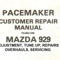 Mazda 929 Workshop Repair Manual All Models