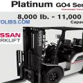 Nissan Forklift Platinum SS G04 Series Specifications