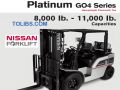 Nissan Forklift Platinum SS G04 Series Specifications