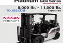 Nissan Forklift Platinum SS G04 Series Specifications