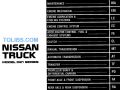 Nissan Truck D21 1997 Service Manual