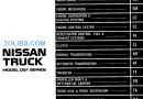 Nissan Truck D21 1997 Service Manual