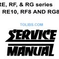 UD TRUCKS Engine RE, RF, RG Service Manual