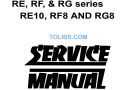 UD TRUCKS Engine RE, RF, RG Service Manual